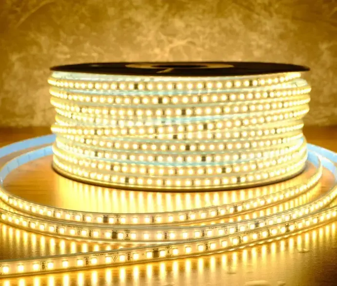 ACK AS01-01500 10W/MT 220V 120 Ledli Şerit Led 3000K Günışığı IP65